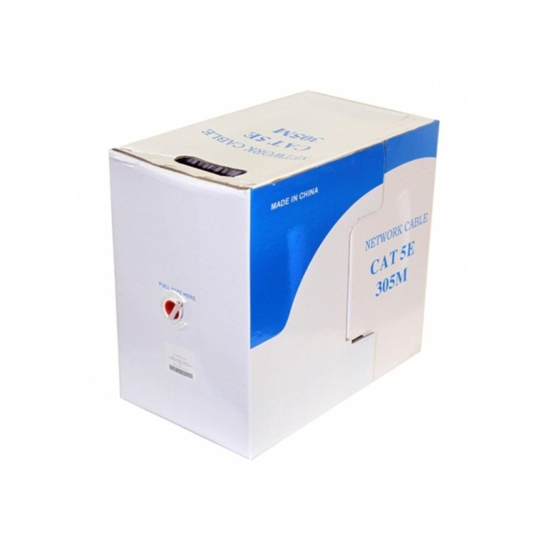 Кабель FTP кат.5e APC Electronic Solid 4X2X1/0,52, медный, LACU5007, 305 м