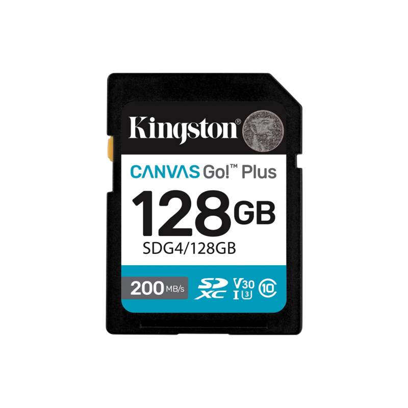 Карта памяти SD 128GB Kingston Canvas Go! Plus Gen 4 SDG4/128GB