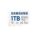 Карта памяти MicroSD 1.0TB Samsung EVO Plus 2024 MB-MC1T0SA+SD adapter