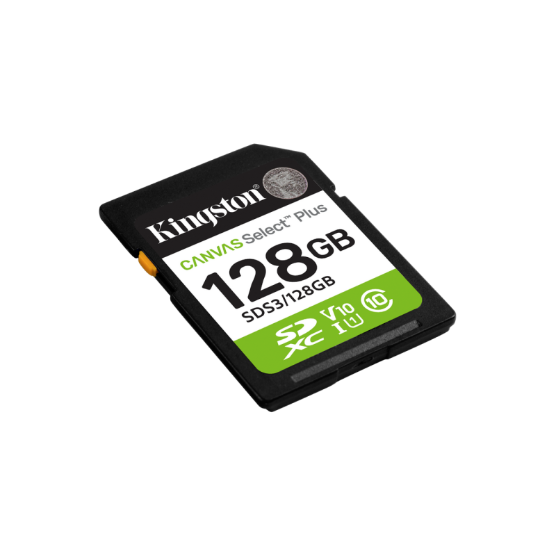 Карта памяти SD 128GB Kingston Canvas Select Plus Gen3 SDS3/128GB