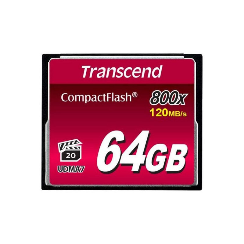 64GB CompactFlash Card Transcend TS64GCF800