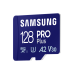 .128 ГБ MicroSD (класс 10) UHS-I (U3)+SD адаптер, Samsung PRO Plus "MB-MD128SA" (чтение/запись: 180/130 МБ/с