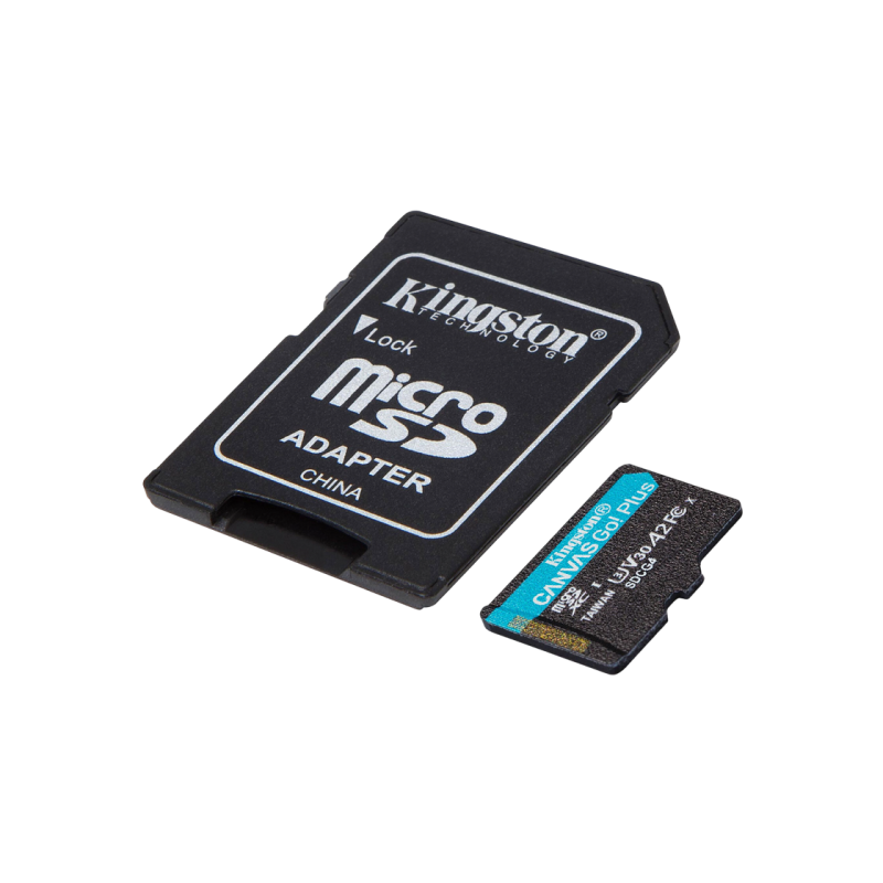 Карта памяти MicroSD 128GB Kingston Canvas Go! Plus Gen 4 SDCG4/128GB+SD adapter