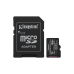 ..64GB MicroSD (Class 10) UHS-I (U1) +SD adapter, Kingston Canvas Select Plus Gen3 "SDCS3/64GB" (R:100MB/