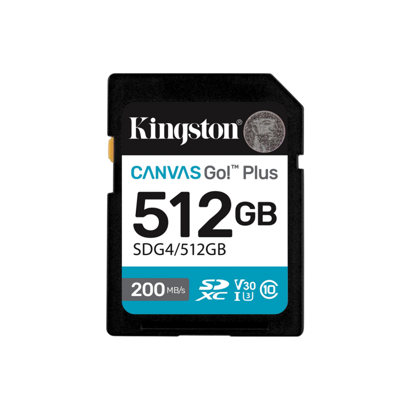Карта памяти SD 512GB Kingston Canvas Go! Plus Gen 4 SDG4/512GB