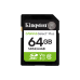 ..64GB  SDXC Card (Class 10) UHS-I , U1, Kingston Canvas Select Plus Gen3 "SDS3/64GB" (R:100MB/s