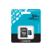 Карта памяти MicroSD 256GB Kingston Canvas Go! Plus Gen 4 SDCG4/256GB + SD adapter