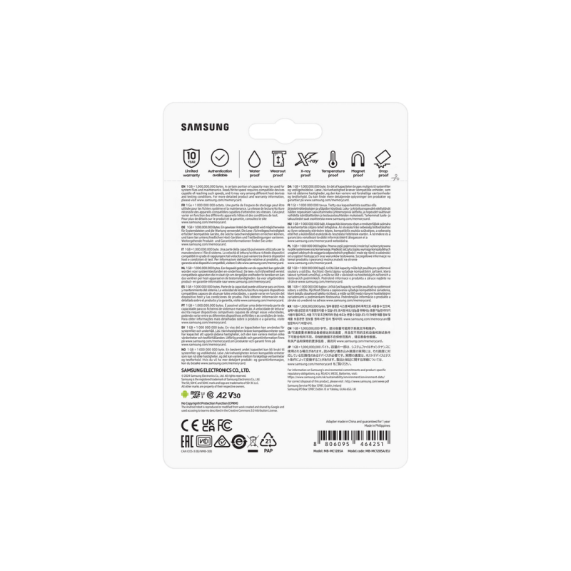 Карта памяти MicroSD 256GB Kingston Canvas Go! Plus Gen 4 SDCG4/256GB+SD adapter