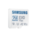 256GB MicroSD (Class 10) UHS-I (U3) +SD adapter, Samsung EVO Plus 2024 "MB-MC256SA" (R:160MB/s