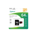 Карта памяти MicroSD 64 GB Apacer "AP64GMCSX10UB-R"