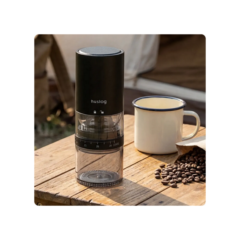 Huslog wireless coffee grinder CoffeeSmash HUS1064 - Black