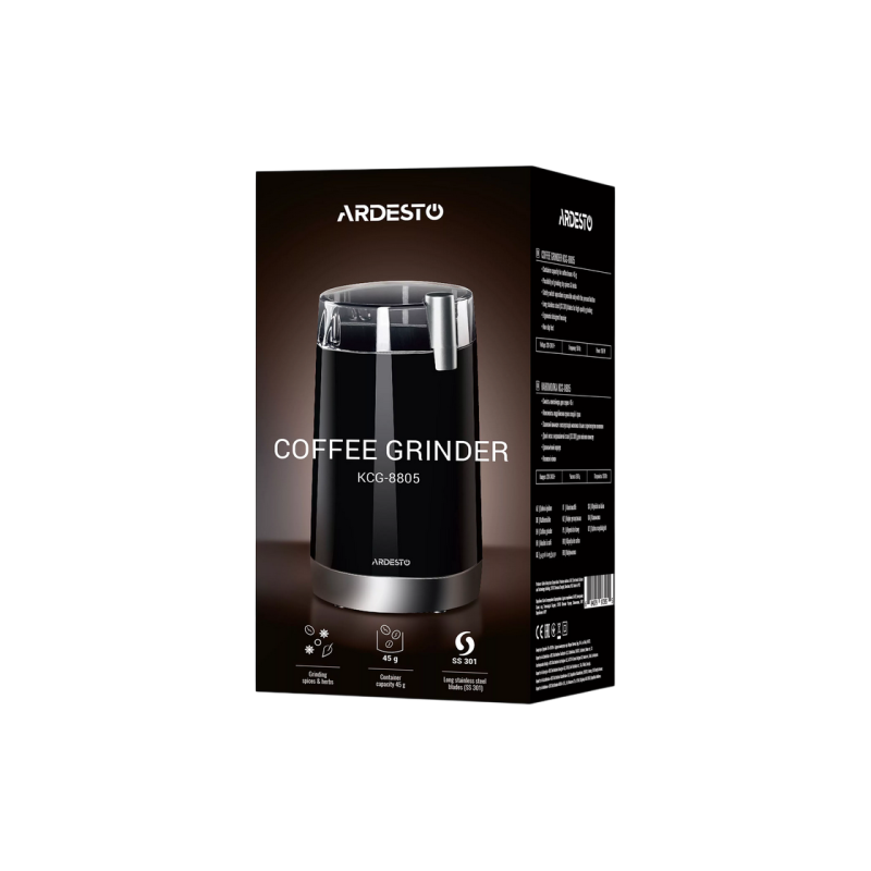 Coffee Grinder ARDESTO KCG-8805