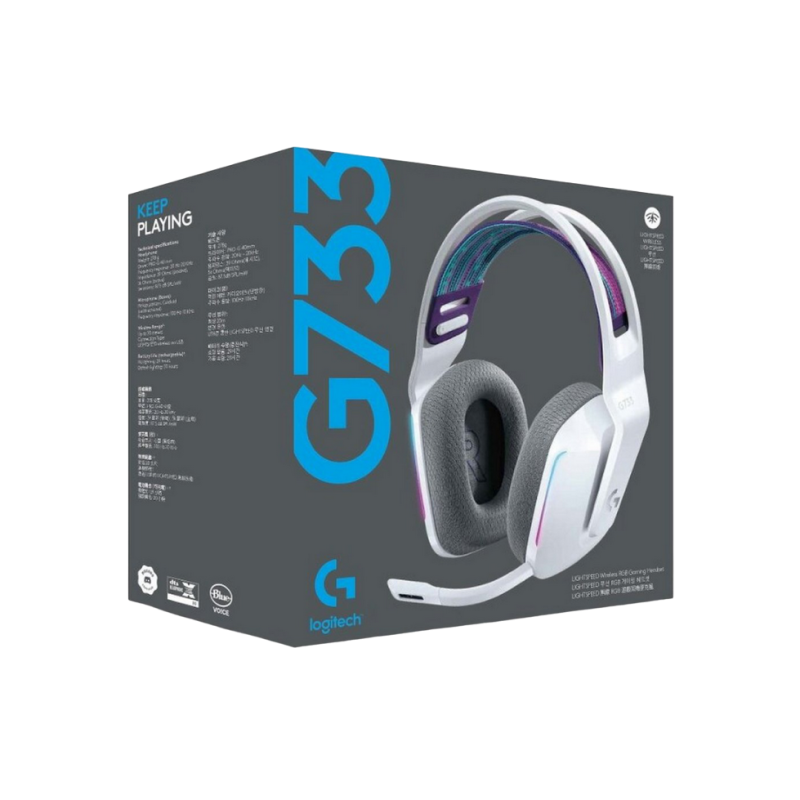 Наушники Logitech G733 Wireless, White