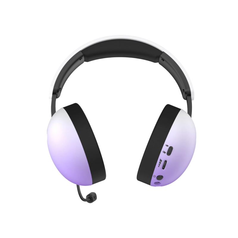 Gaming Headset Hator Hellyberry HH30 Pro wireless, white-violet gradient