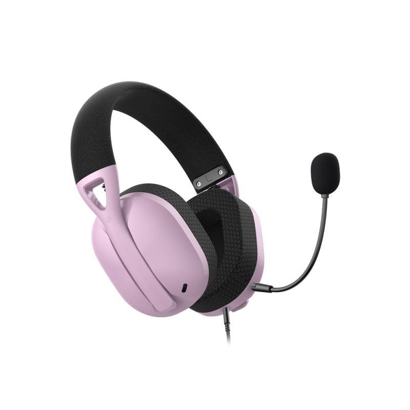 Игровая гарнитура HATOR Hyperpunk 2, 50-мм драйверы, 10 Гц – 22 кГц, 114 дБ, 64 Ом, 185 г, 7.1, управление на кабеле, 4-контактный разъем 3
