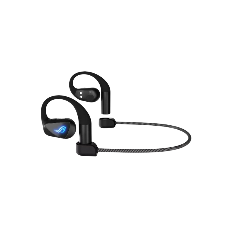 Gaming Wireless On-Ear Earbuds Asus ROG Cetra O701, Black