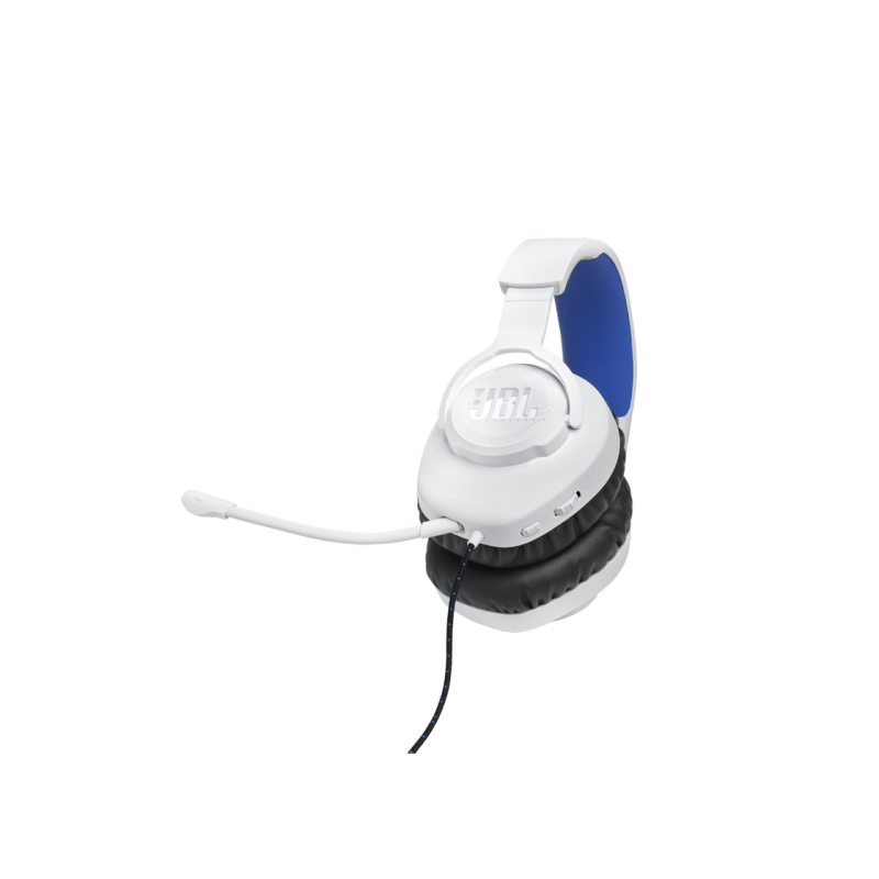 Casti JBL Quantum 100P Console White/Blue, 220316