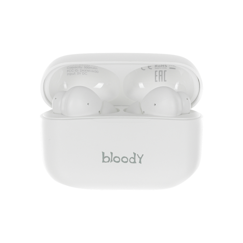 Наушники Bloody M30, White