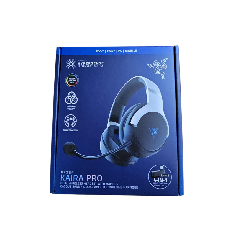 Наушники Razer Kaira HyperSpeed for PS5 Wireless, White
