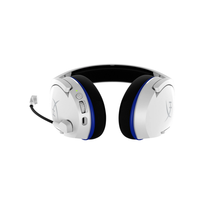 Casti Hyperx Cloud Stinger Core PS5, White/Blue, Wireless
