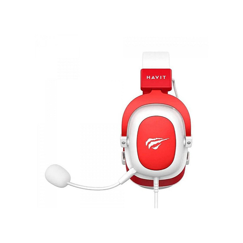 Наушники Havit H2002d, White/Red