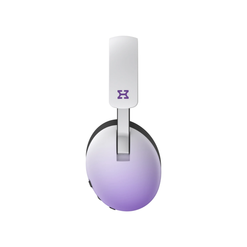 Gaming Headset Hator Hellyberry HH30 Pro wireless, white-violet gradient