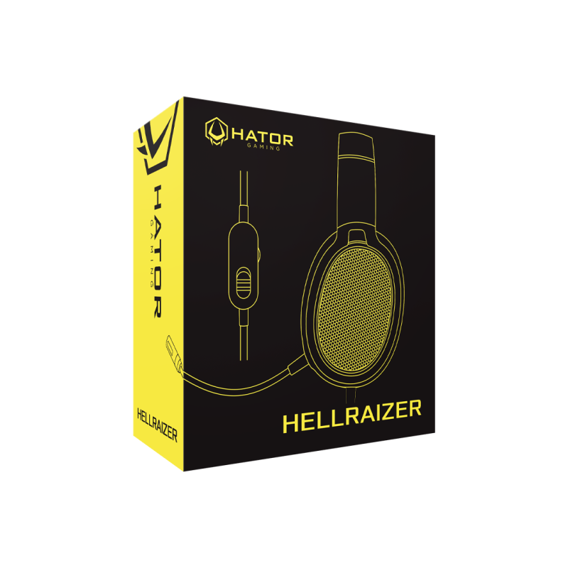 Игровая гарнитура HATOR Hellraizer, черная
