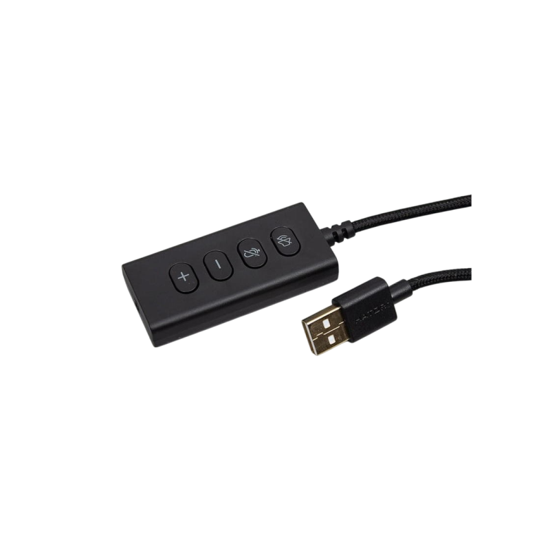 Игровая гарнитура HATOR Hyperpunk 2, 50-мм драйверы, 10 Гц – 22 кГц, 114 дБ, 64 Ом, 185 г, 7.1, управление на кабеле, 4-контактный разъем 3