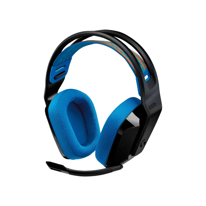 Gaming Wireless Headset Logitech G535, 40mm drivers, 20-20kHz, 36 Ohm, 87,5dB, 236g, 33h, On-Ear Controls, 2.4 Ghz