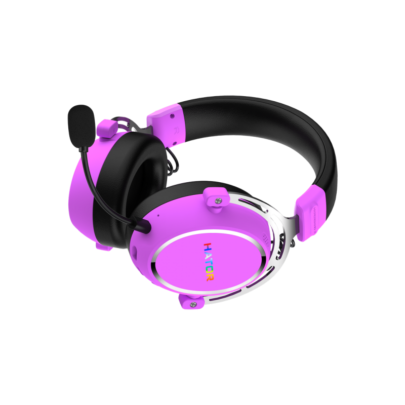 Игровая гарнитура HATOR Hypergang 3 wireless (ESH52) кибер-фиолетовый