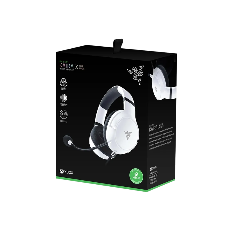 Gaming Wireless Headset Razer Kaira HyperSpeed Wireless Multi-Platform Xbox Licensed White