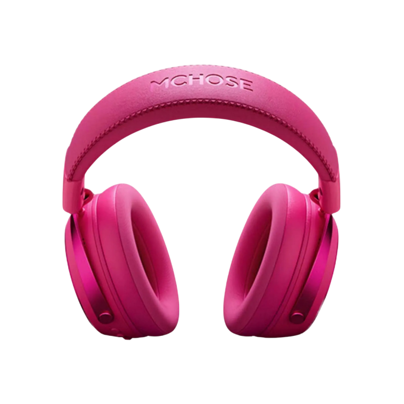 Gaming Wireless Headset MCHOSE V9 Pro, 53mm drivers, 275g, 250h, Detachable AI NC Microphone, 7.1, Memory foam, On-