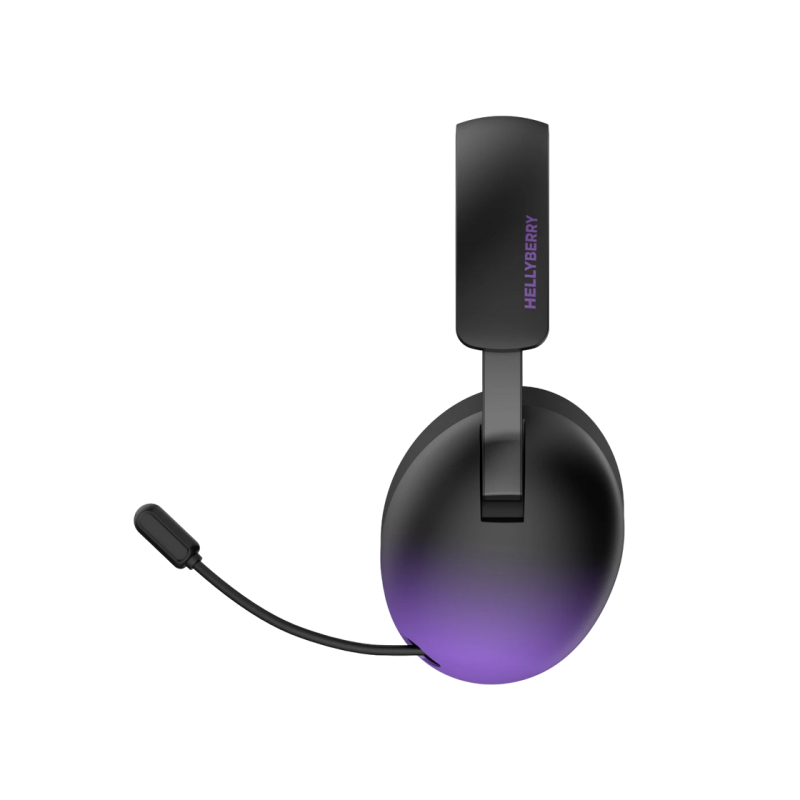 Gaming Headset Hator Hellyberry HH30 Pro wireless, black-violet gradient