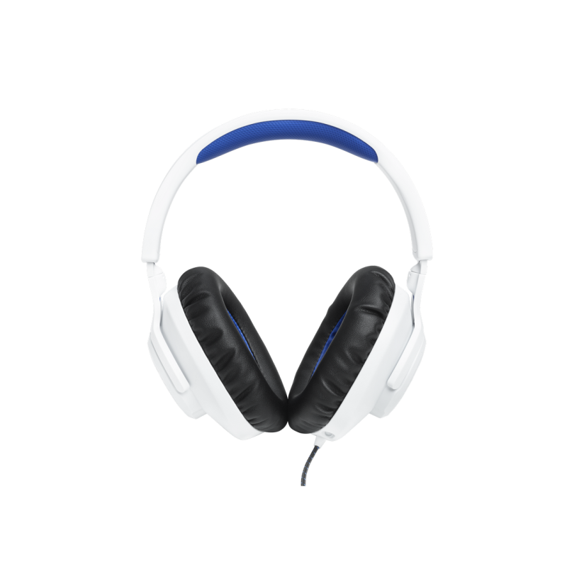 Casti JBL Quantum 100P Console White/Blue, 220316