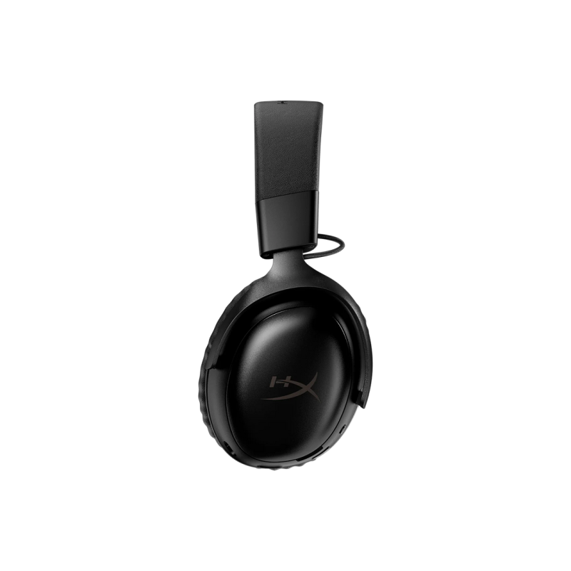 Игровая беспроводная гарнитура HyperX Cloud III S, драйвер 53 мм, 20–20 кГц, 64 Ом, 112 дБ, 346 г, 120 ч, DTS, накладные наушники