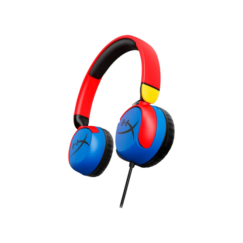 Игровая гарнитура HyperX Cloud Mini, 30-мм драйвер, 20-20 кГц, 83 дБ, 127 г, отключение звука при повороте, вращающиеся амбушюры, 1,2 м, 3,5 (мм)