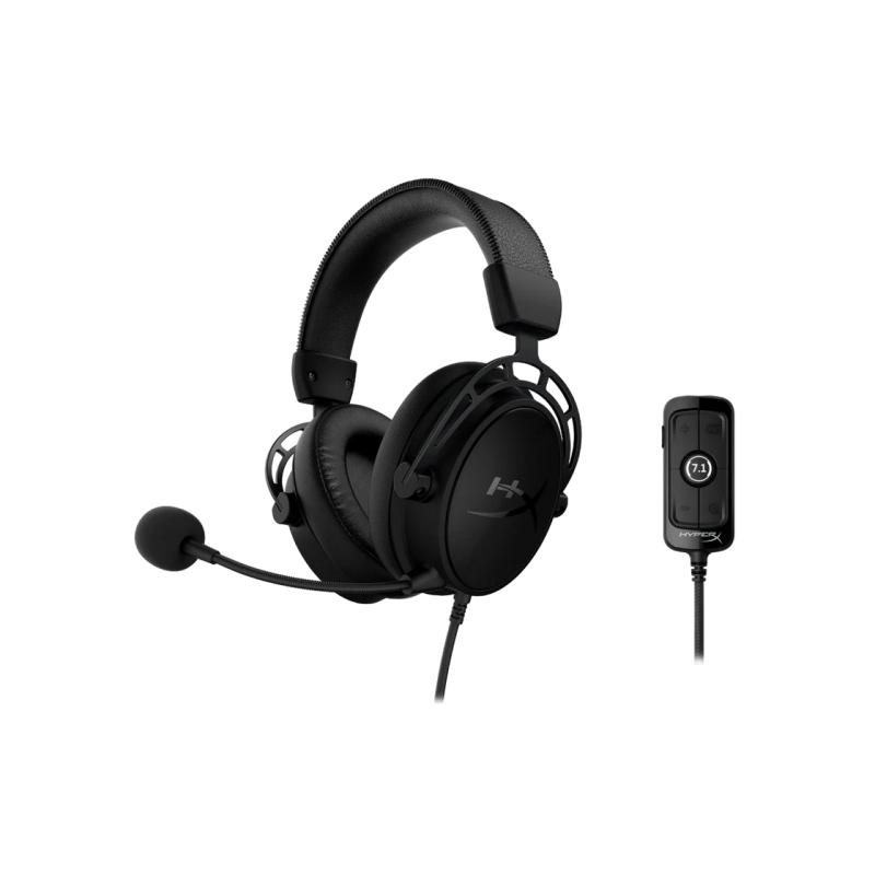 Casti HyperX Cloud Alpha S Blackout, Black, 4P5L2AA