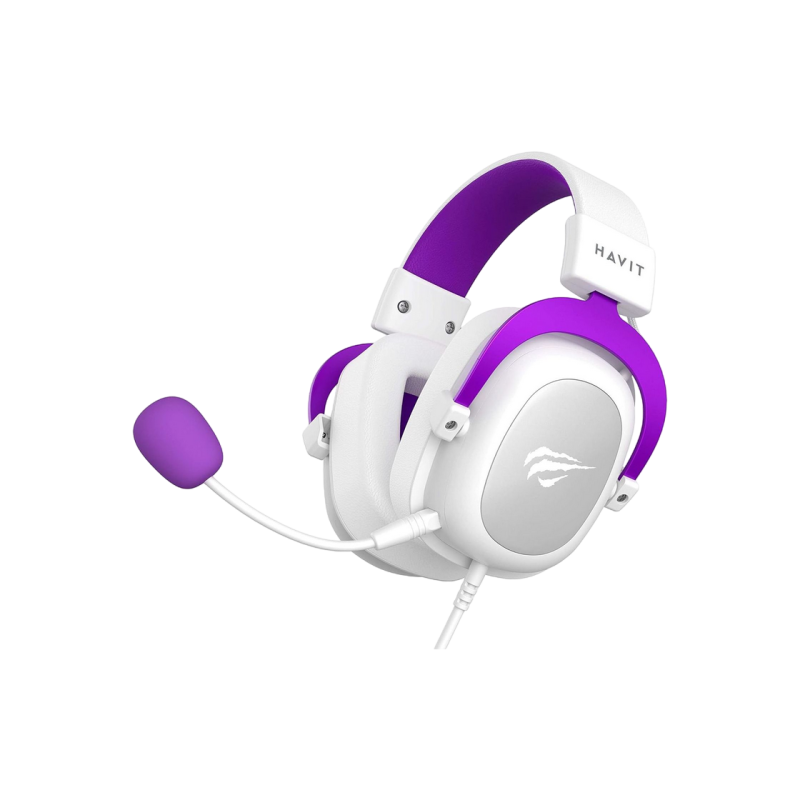 Наушники Havit H2002d, White/Purple