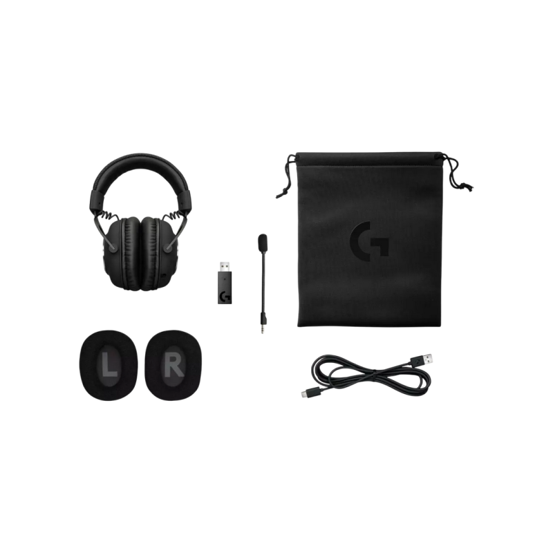Наушники Logitech G Pro X, Black, 126723