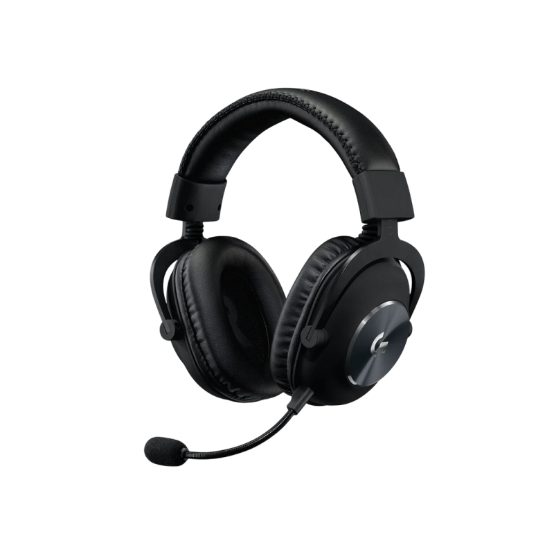 Gaming Headset Logitech G Pro X, 50mm driver, 20-20kHz, 35 Ohm, 91.7dB, 320g, Det. Mic, BLUE VO!CE, DAC, 2m+1.2m, 3