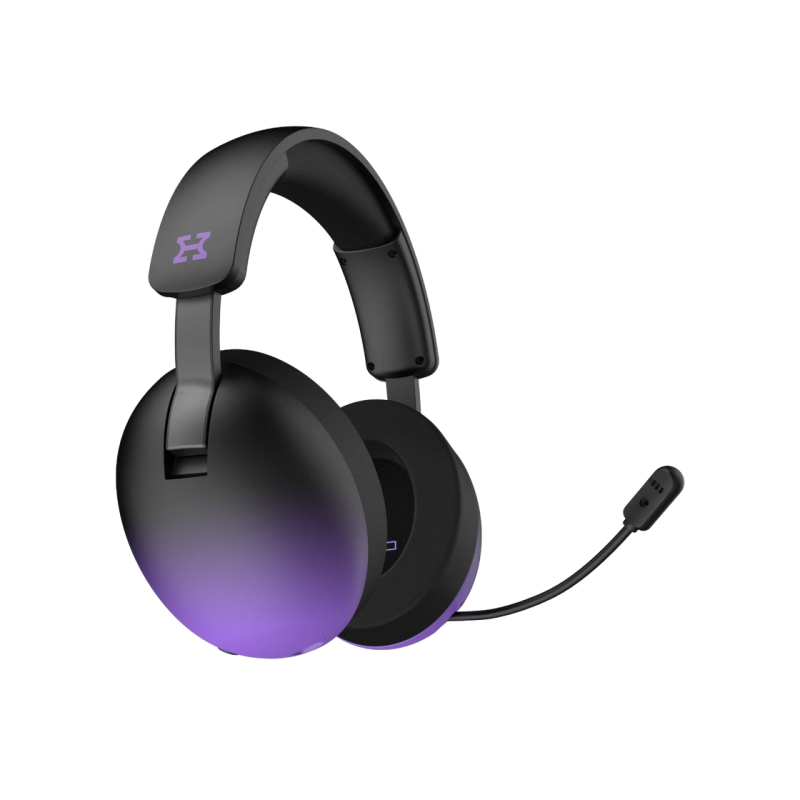 Gaming Headset Hator Hellyberry HH30 Pro wireless, black-violet gradient