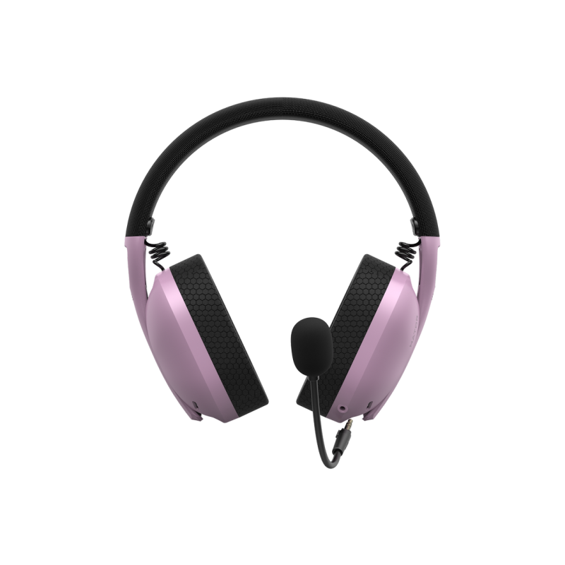 Игровая гарнитура HATOR Hyperpunk 2, 50-мм драйверы, 10 Гц – 22 кГц, 114 дБ, 64 Ом, 185 г, 7.1, управление на кабеле, 4-контактный разъем 3
