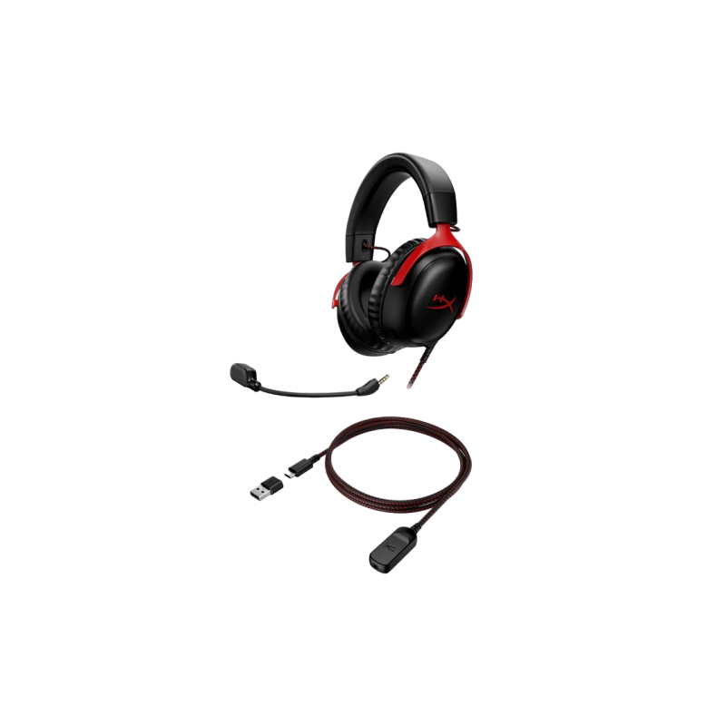 Наушники HyperX Cloud III, Red