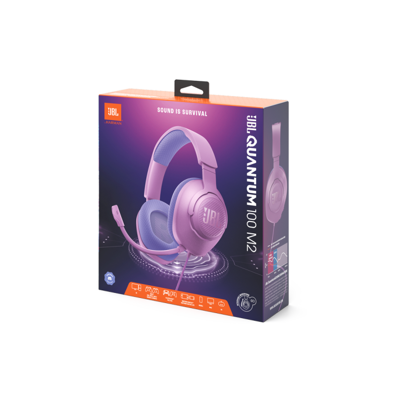 Наушники JBL Quantum 100M2 Purple