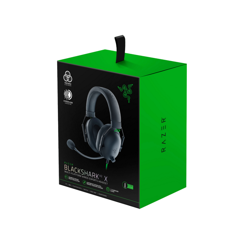 Наушники Razer BlackShark V2 X, Black, RZ04-04570100-R3M1