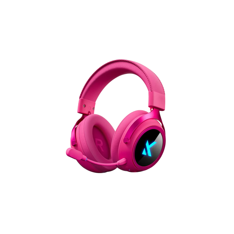 Gaming Wireless Headset MCHOSE X9, Rose Red