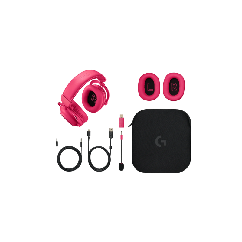 Наушники Logitech G Pro X 2, Magenta