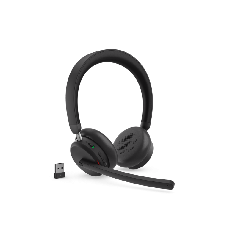 Casti Lenovo 6550(USB-A,Teams), Black