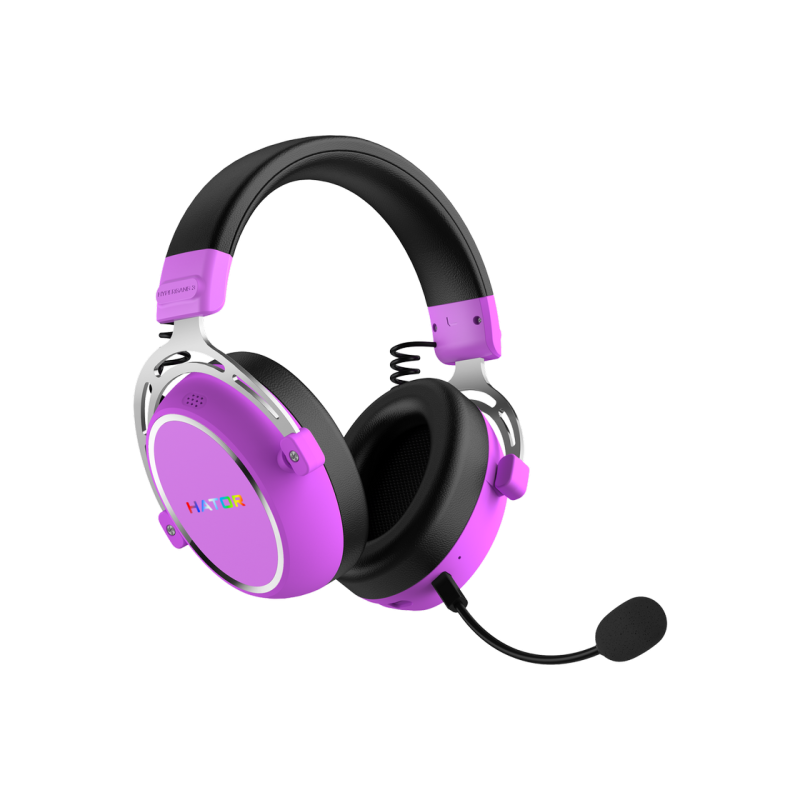 Игровая гарнитура HATOR Hypergang 3 wireless (ESH52) кибер-фиолетовый
