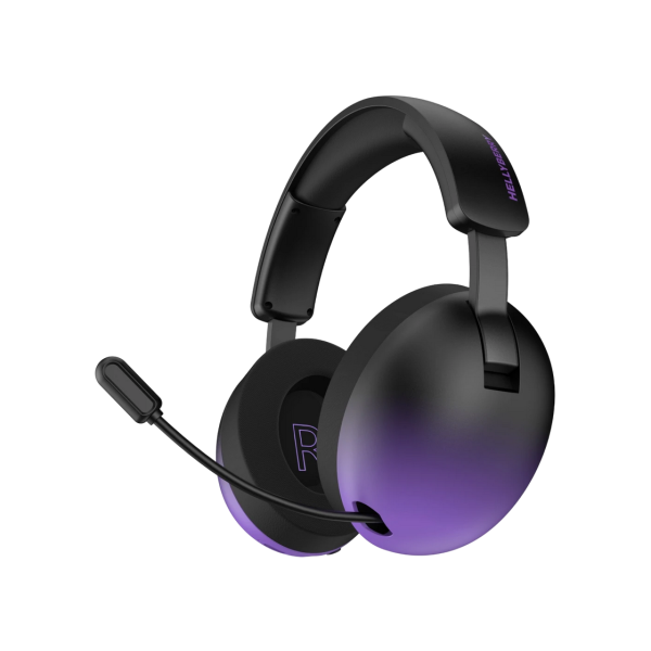 Gaming Headset Hator Hellyberry HH30 Pro  wireless, black-violet gradient